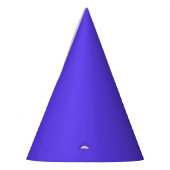 Chapeau de fête bleu violacé (Gauche)