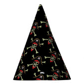 Chapeau de fête Crâne de Pirate (Droite)