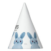 Chapeau de fête d'anniversaire avec de petits lapi (Droite)