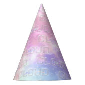 Chapeau de fête d'anniversaire Cloud Nine 9 ans – (Devant)