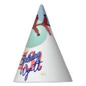 Chapeau de fête d'anniversaire de baseball (Droite)