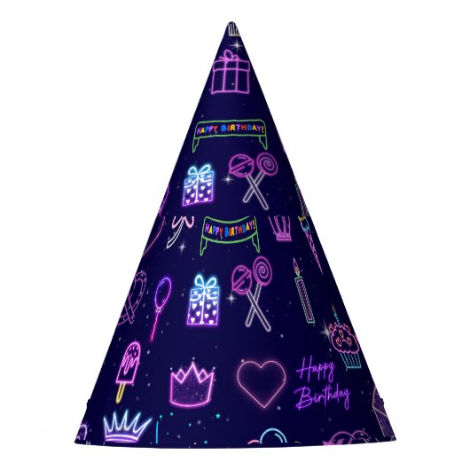 Chapeau de fête d'anniversaire de princesse | Chap (Devant)
