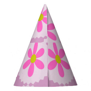 Chapeau de fête d'anniversaire fleur de marguerite