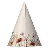 Chapeau de fête d'anniversaire floral (Dos)