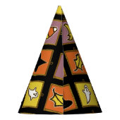 Chapeau de fête d'anniversaire Halloween (Dos)