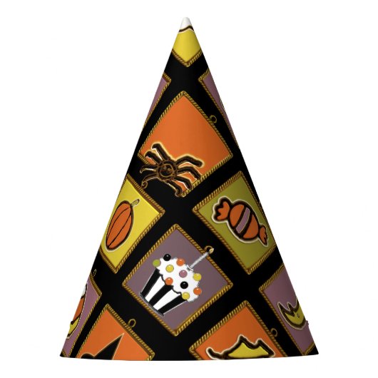 Chapeau de fête d'anniversaire Halloween (Devant)