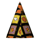 Chapeau de fête d'anniversaire Halloween (Dos)