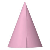 Chapeau de fête d'anniversaire rose chat mignon (Dos)