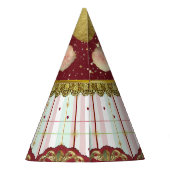 Chapeau de Fête de Carnaval du Cirque Rétro - Puff (Dos)