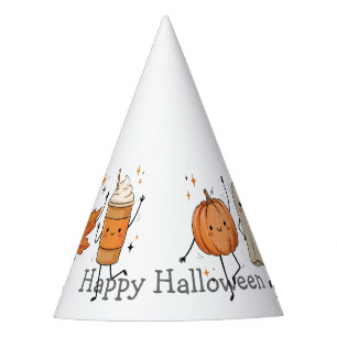 Chapeau de fête d'Halloween Citrouille Dansante Mi