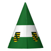 Chapeau de fête du drapeau de Saxe (Dos)