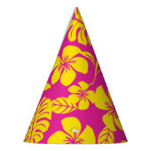 CHAPEAU DE FÊTE EN BIKINI ROSE (ROSE CHAUD/JAUNE) (Gauche)