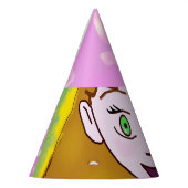 Chapeau de fête joyeux mignon (Gauche)