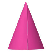 Chapeau de fête Magenta (Dos)