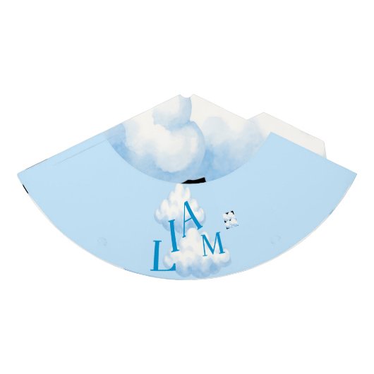 Chapeau de fête nuage et étoiles de Liam, Annivers (Devant)
