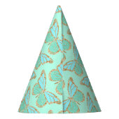 Chapeau de fête Papillon Pailleté (Dos)