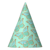 Chapeau de fête Papillon Pailleté (Gauche)