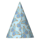 Chapeau de fête Papillon Pailleté (Dos)