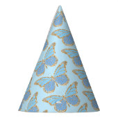 Chapeau de fête Papillon Pailleté (Gauche)
