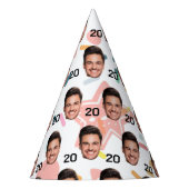 Chapeau de fête personnalisé, Âge d'anniversaire p (Devant)