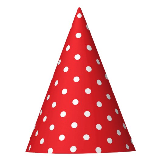 Chapeau de fête-Polka Points (Devant)