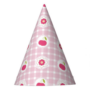 Chapeau de fête pour pique-nique aux cerises