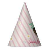Chapeau de fête pour premier anniversaire en forme (Gauche)