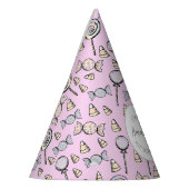 Chapeau de Fête Rose Chérie Candy (Gauche)