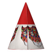 Chapeau de fête Tigre (Dos)