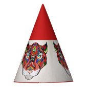 Chapeau de fête Tigre (Devant)