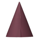 Chapeau de fête violet brunâtre (Dos)