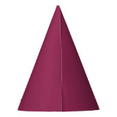 Chapeau de fête violet grenade (Dos)