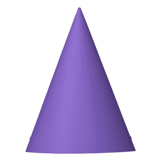 Chapeau de fête violet moyen (Devant)
