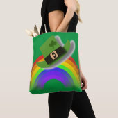 Chapeau de la Saint-Patrick et sac fourre-tout arc (De près)