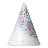 Chapeau de licorne pour 1er anniversaire (Gauche)
