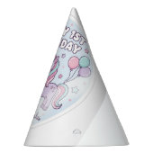 Chapeau de licorne pour 1er anniversaire (Droite)