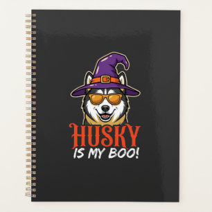 Chapeau De Sorcière De Mon Boo Husky D'Halloween