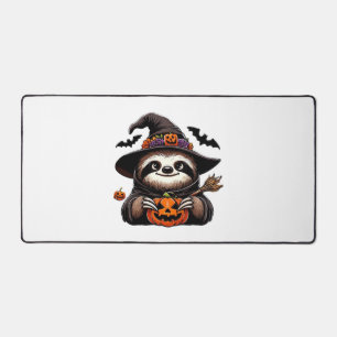 Chapeau de sorcière de paresseux effrayant d'Hallo