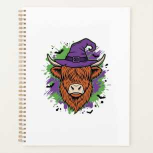 Chapeau de sorcière de vache des Highlands Hallowe