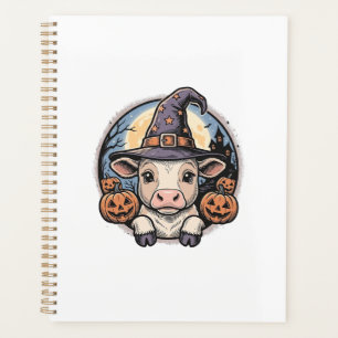 Chapeau de sorcière de veau Halloween mignon Gravu