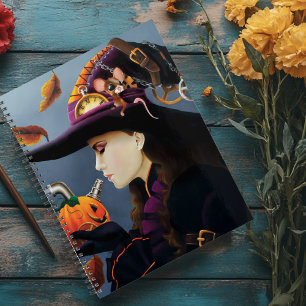 Chapeau de sorcière Steampunk d'automne à engrenag