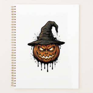 Chapeau De Sorcière Vintage Citrouille Graphique H