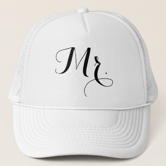 Chapeau de texte M. Stylish – Cadeau de casquette (Devant)