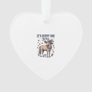 Chapeau Floral de Cheval de Derby Day Y’all