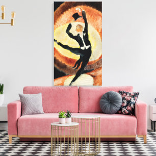 Chapeau haut de forme de danseur masculin Art déco
