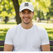 Chapeau Loup Dangereux – Casquette à Design de Lou