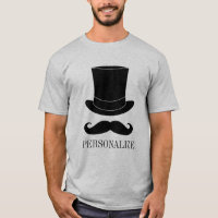 Chapeau noir et t-shirt de la fête de célibataire 