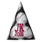 Chapeaux De Fètes 07of12 Casquettes de la fête de baseball sur mesur (Devant)