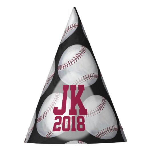 Chapeaux De Fètes 07of12 Casquettes de la fête de baseball sur mesur (Devant)