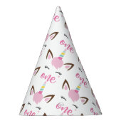Chapeaux De Fètes 1er anniversaire Pastel Unicorn One (Droite)